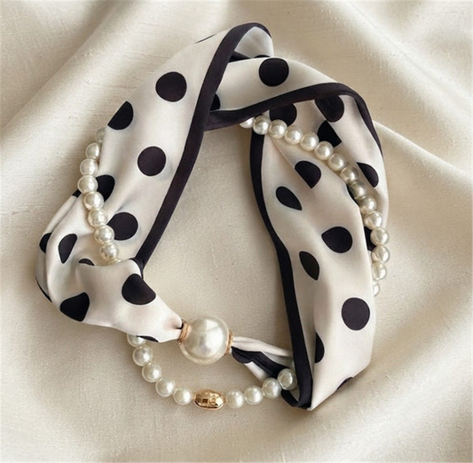 Silk Scarf Necklace