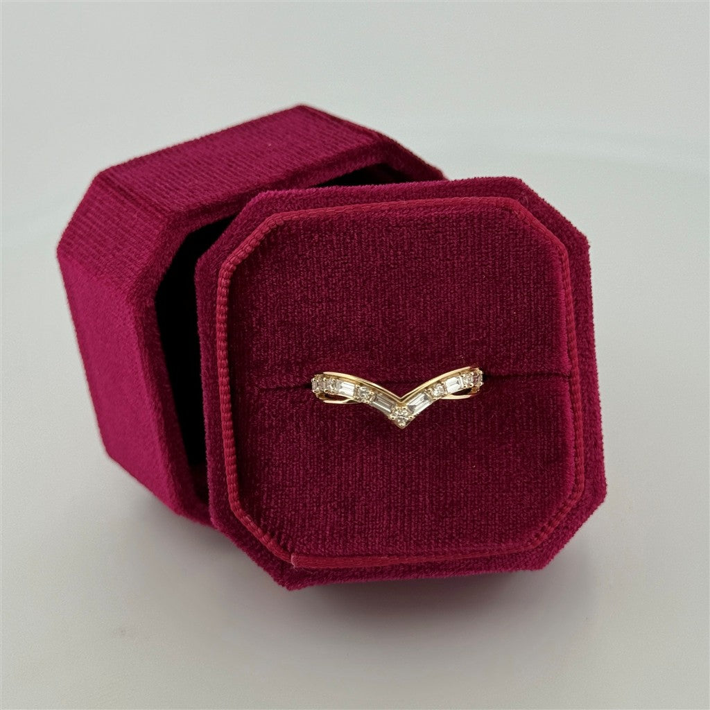Yellow Gold Lab Grown Diamond Band