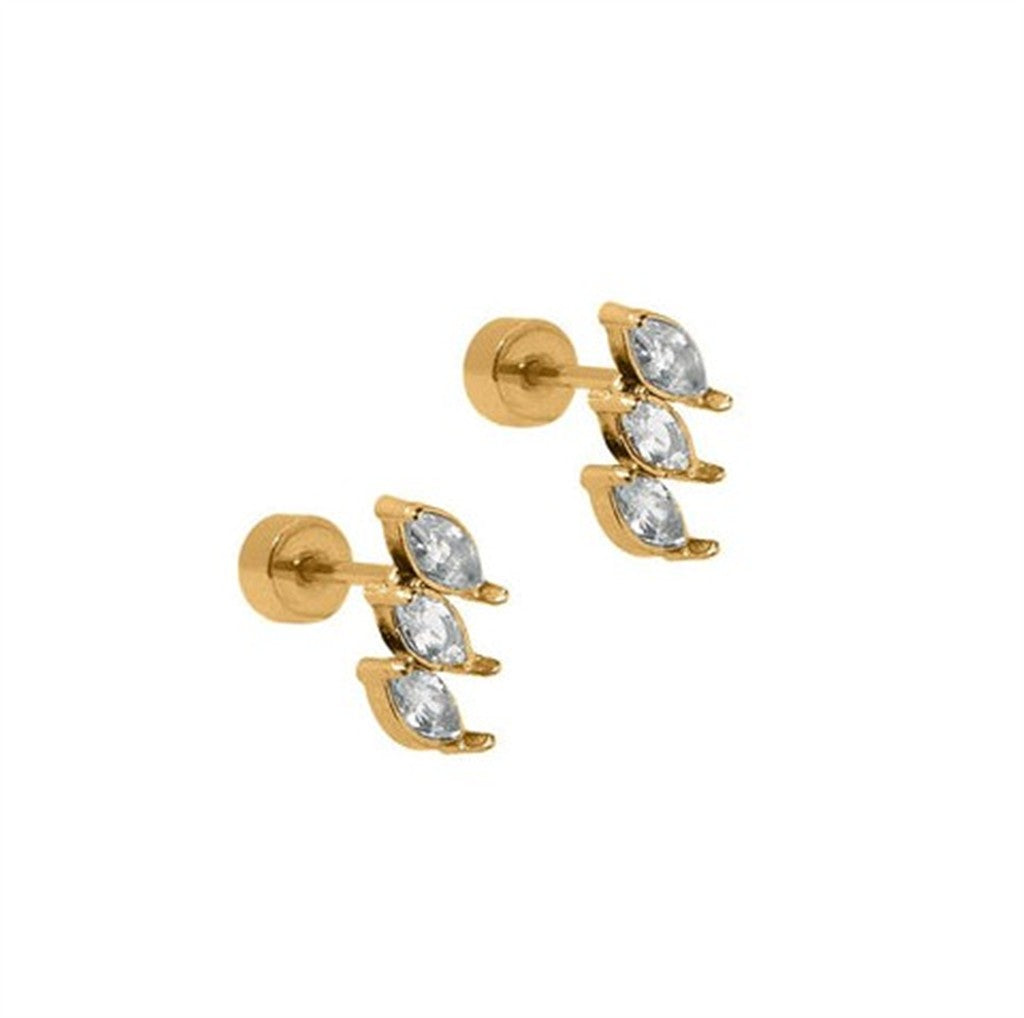 Screwback Stud Earrings