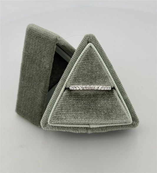 White Gold Lab Grown Diamond Band
