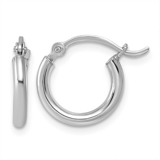 Sterling Silver Hoop Earrings