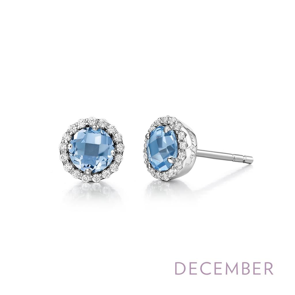 Lafonn December Birthstone Earrings