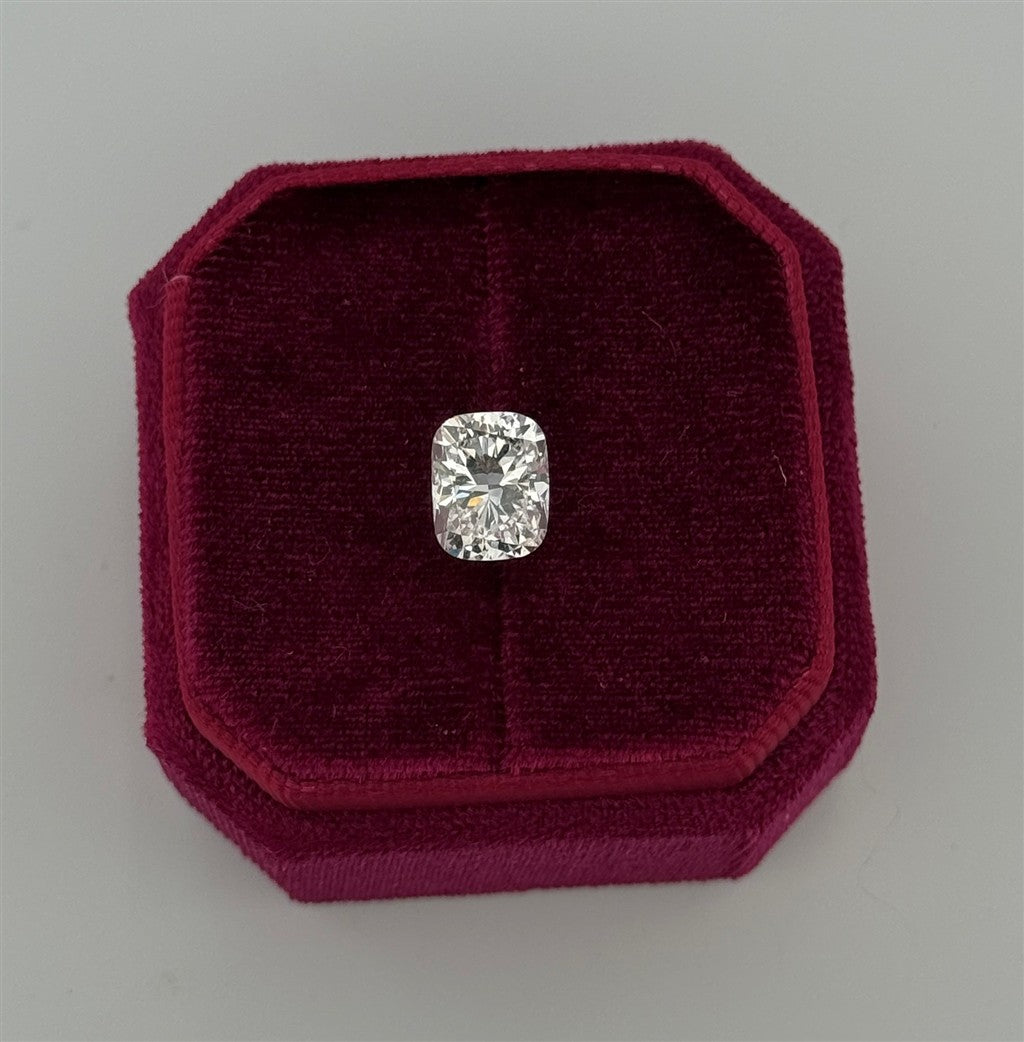 3.05 Carat Lab Grown Cushion Diamond
