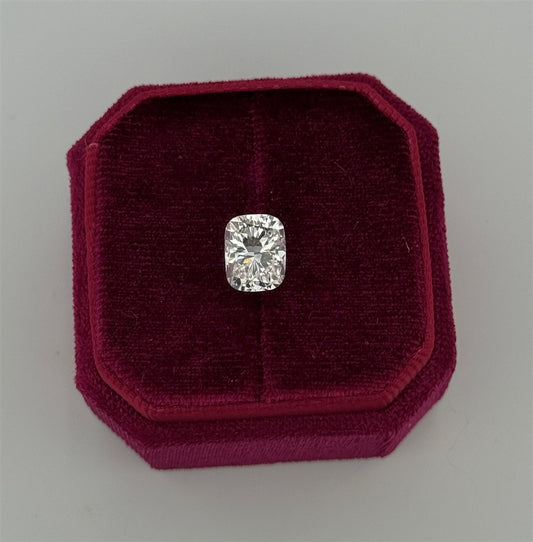 3.05 Carat Lab Grown Cushion Diamond