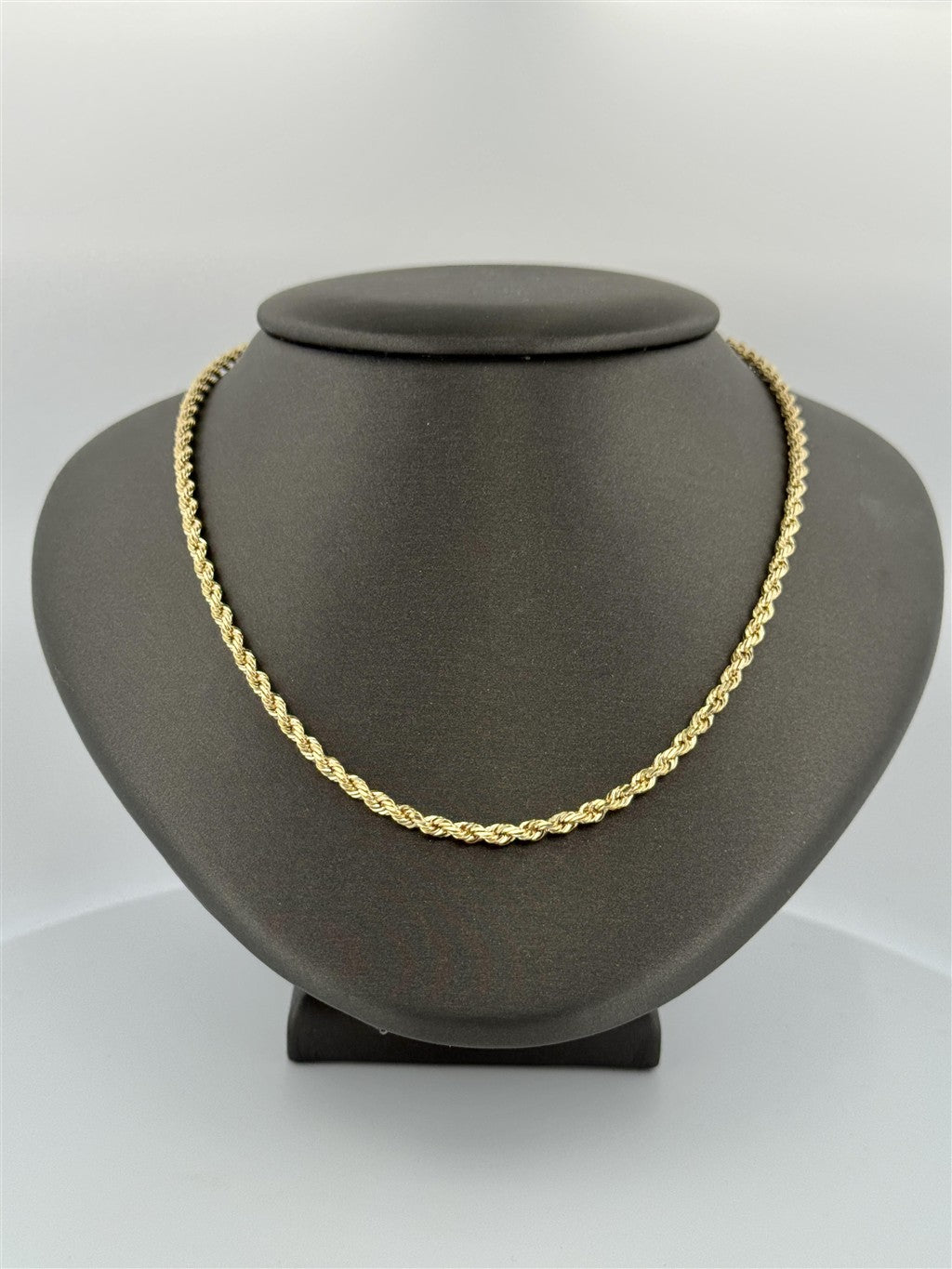 Yellow Gold 20" Rope Chain