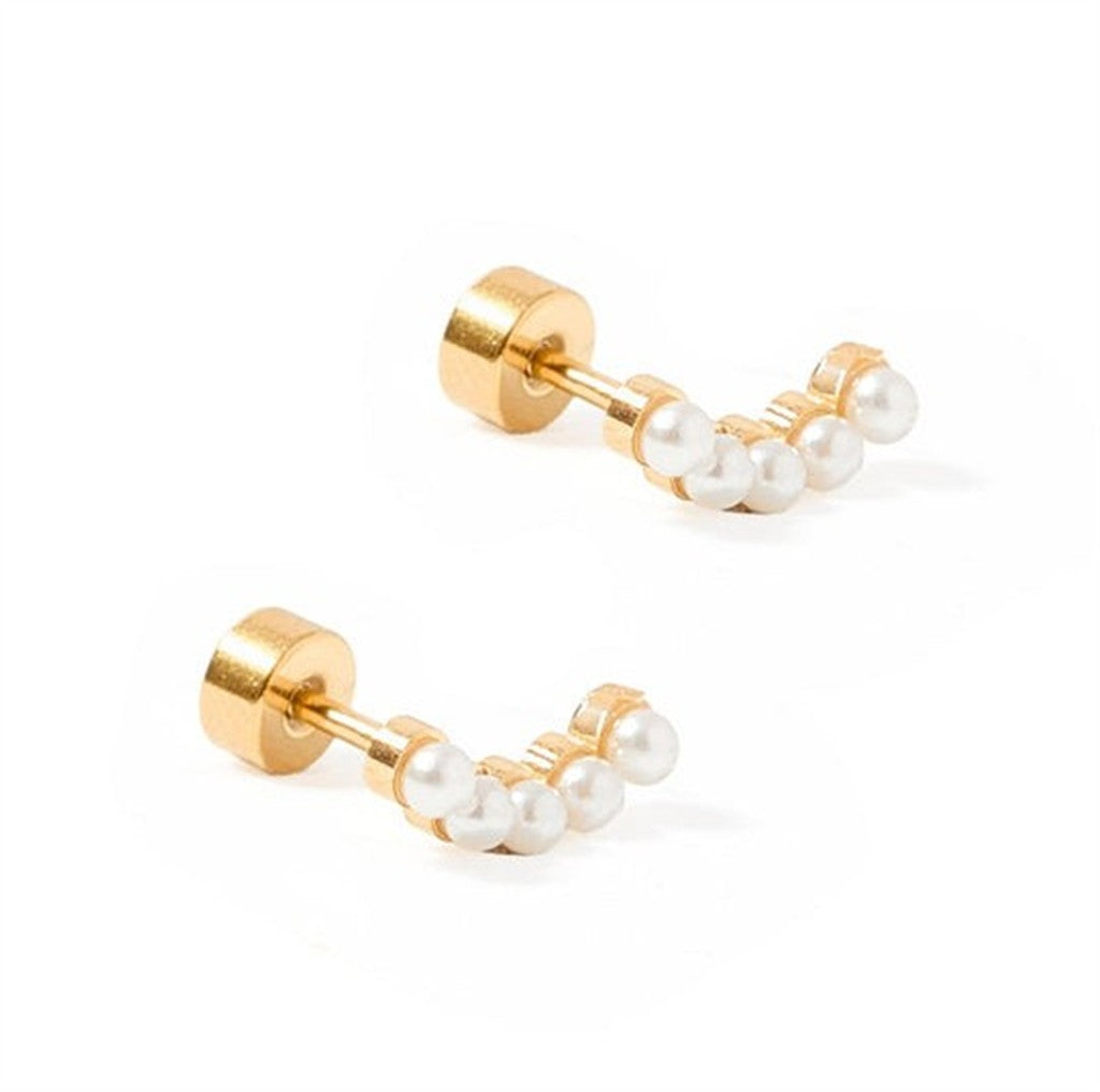 Screwback Stud Earrings