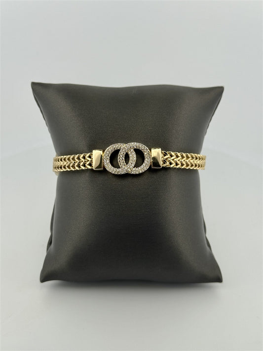 Trendy Cz Magnetic Bracelet
