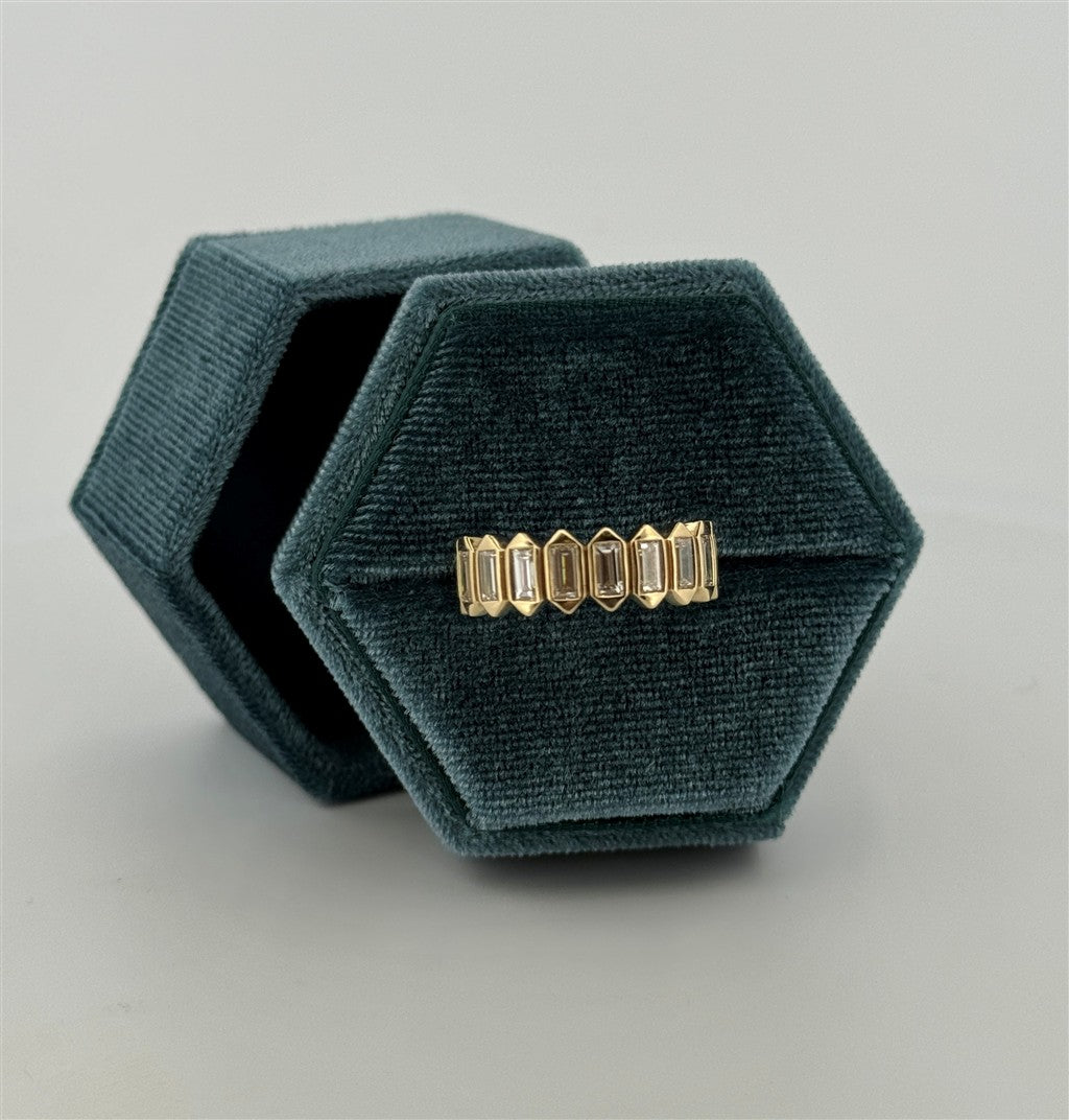 Yellow Gold Lab Grown Diamond Band