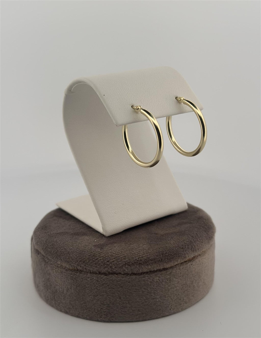 Yellow Gold Hoop Earrings