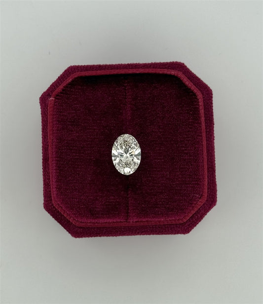 2.85 Carat Lab Grown Oval Diamond