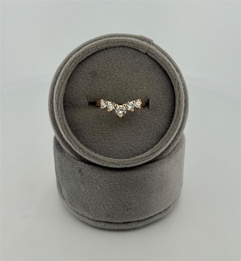 Yellow Gold Lab Grown Diamond Band