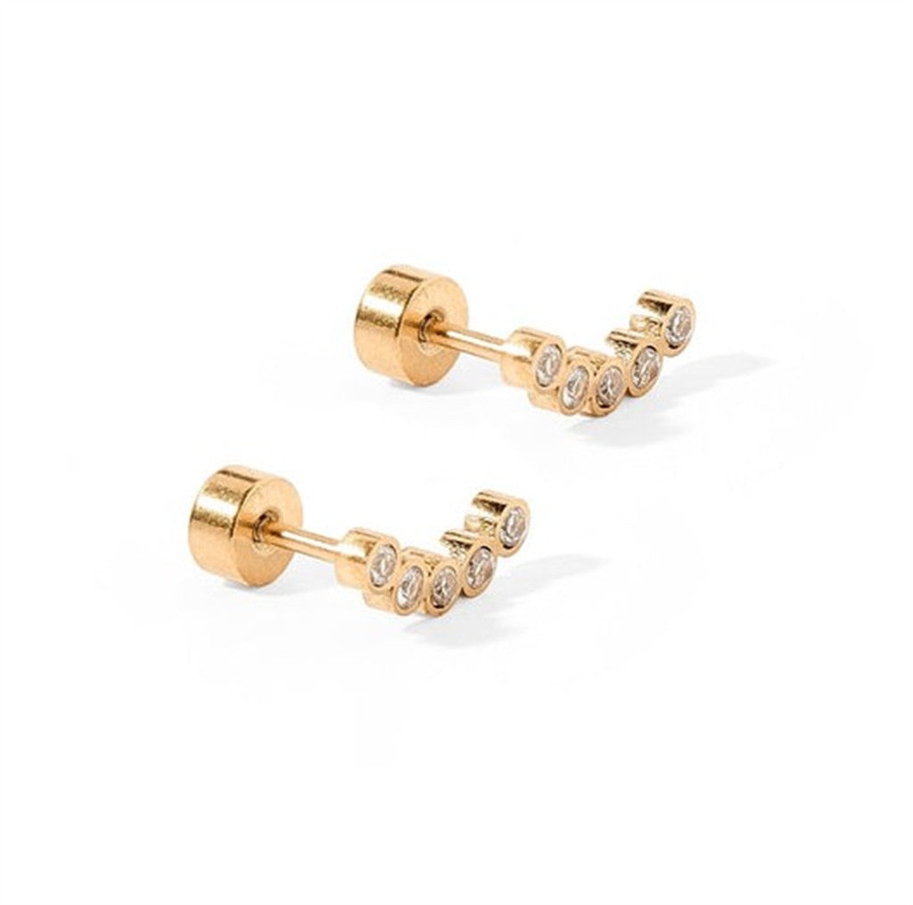 Screwback Stud Earrings