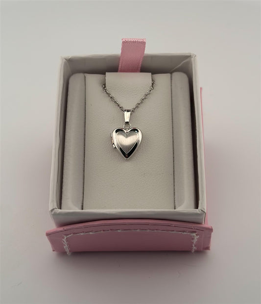 Sterling Silver Heart Locket