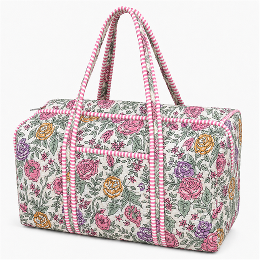 Quilted Duffel Bag