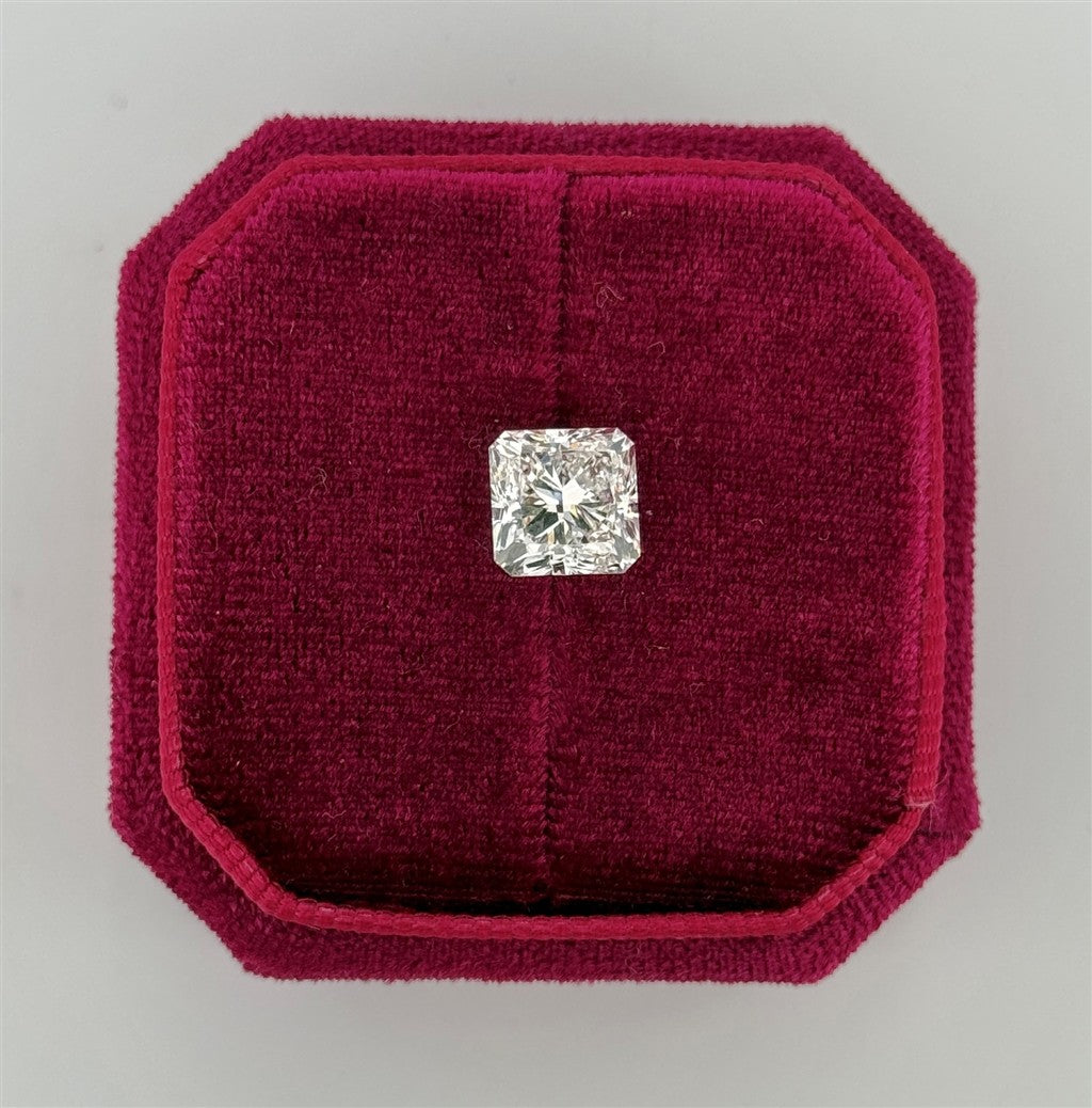 3.08 Carat Lab Grown Radiant Diamond