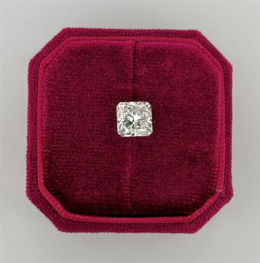 3.08 Carat Lab Grown Radiant Diamond