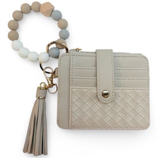 Light Brown Wristlet Wallet