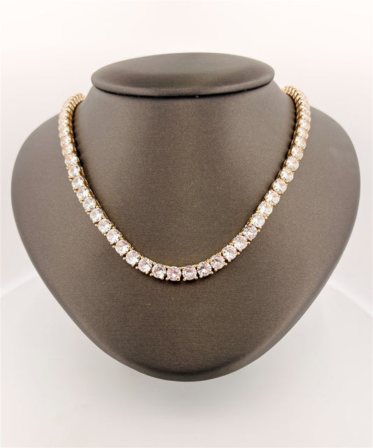 Trendy 18" Tennis Necklace