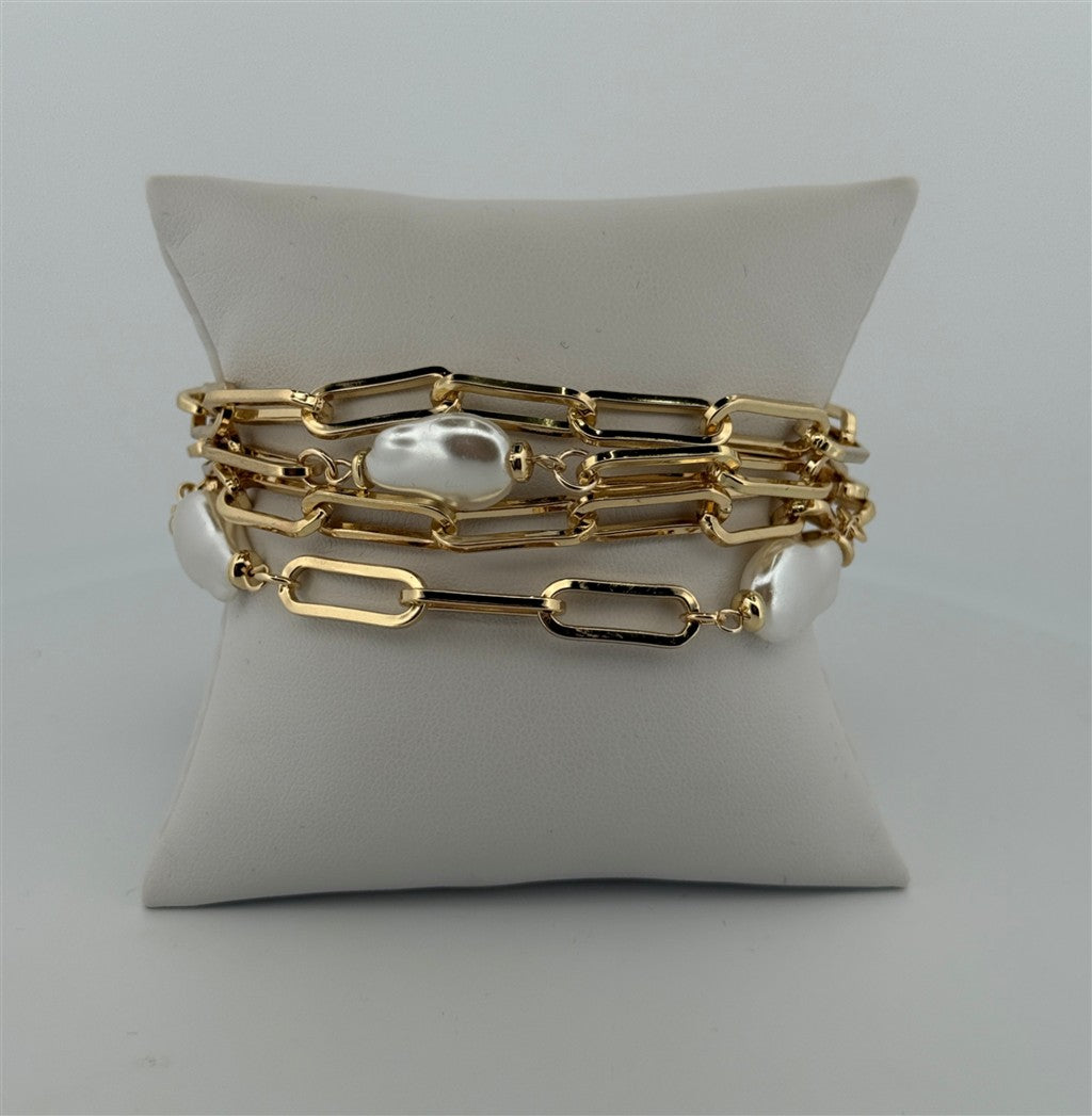 Trendy Pearl Bracelet