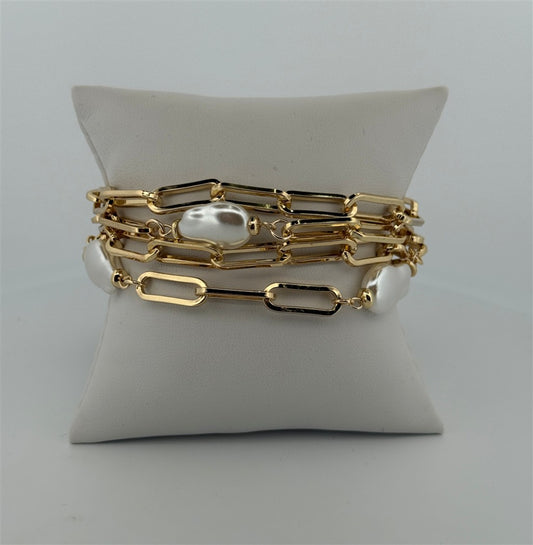 Trendy Pearl Bracelet