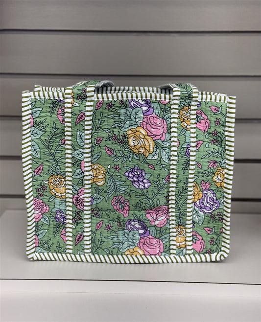 Mini Quilted Tote Bag