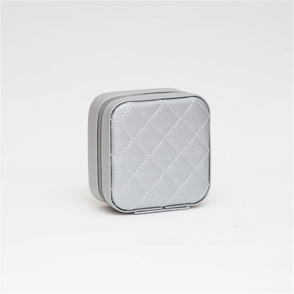 Quilted Jewelry Travel Box