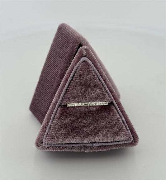 Yellow Gold Diamond Stackable Ring