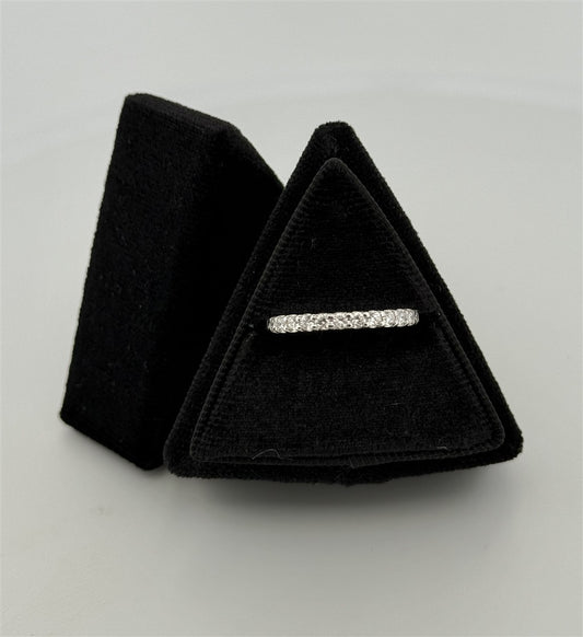 White Gold Lab Grown Diamond Band