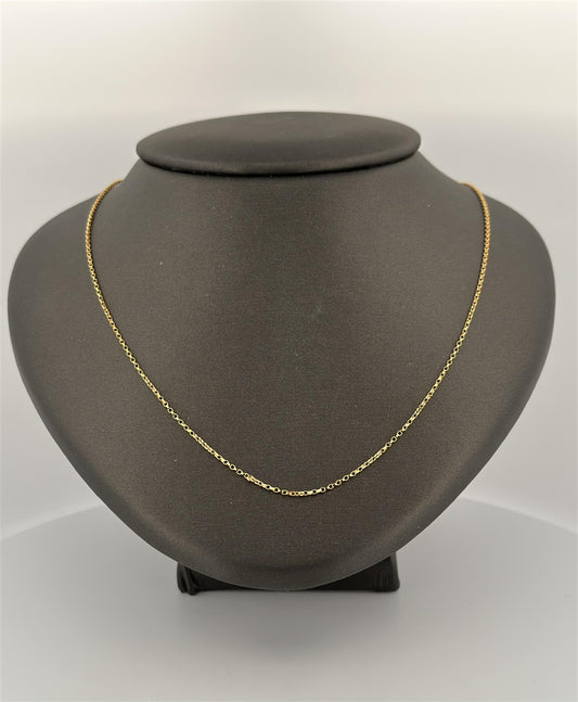 Gold Filled 18" Rolo Chain