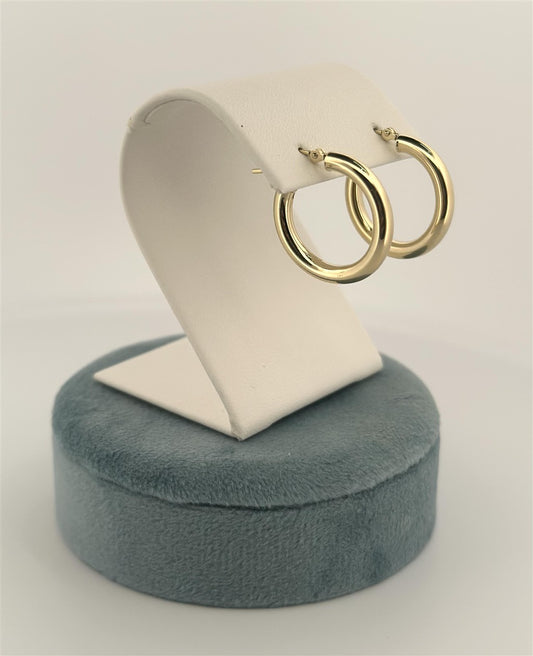 Yellow Gold Hoop Earrings