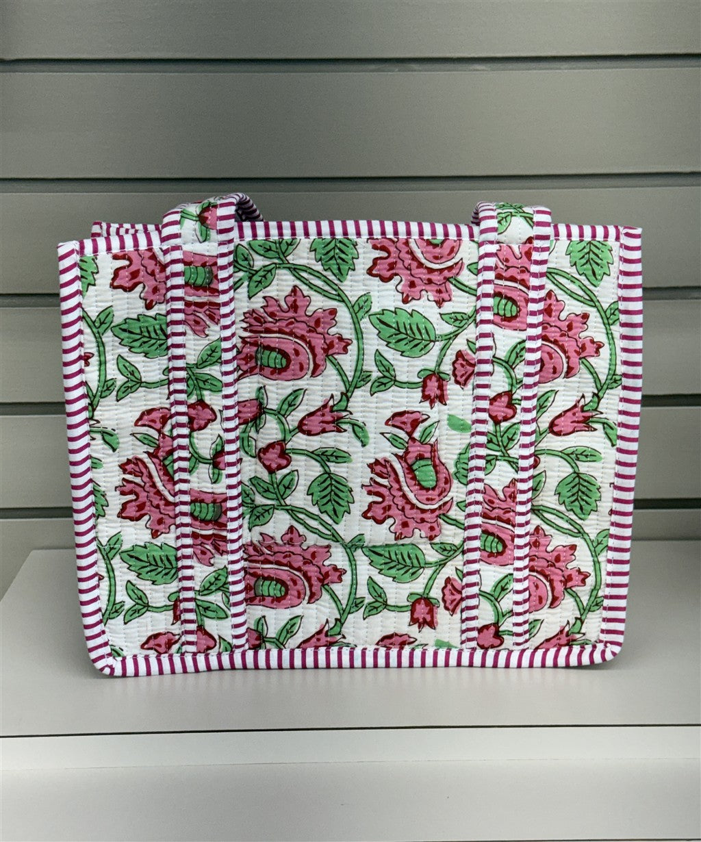 Mini Quilted Tote Bag