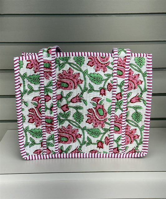 Mini Quilted Tote Bag
