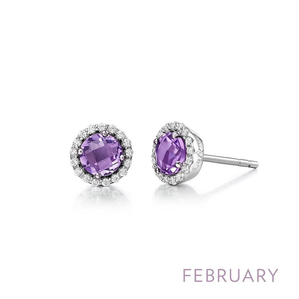 Lafonn February Birthstone Earrigs