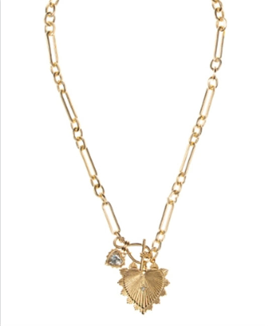 Trendy Heart Necklace