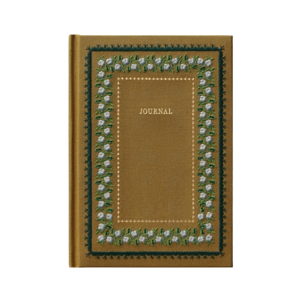 Portico Embroidered Journal