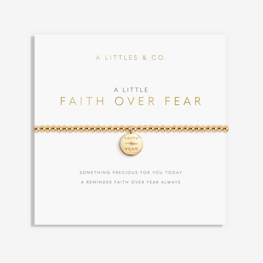 Faith Over Fear Bracelet