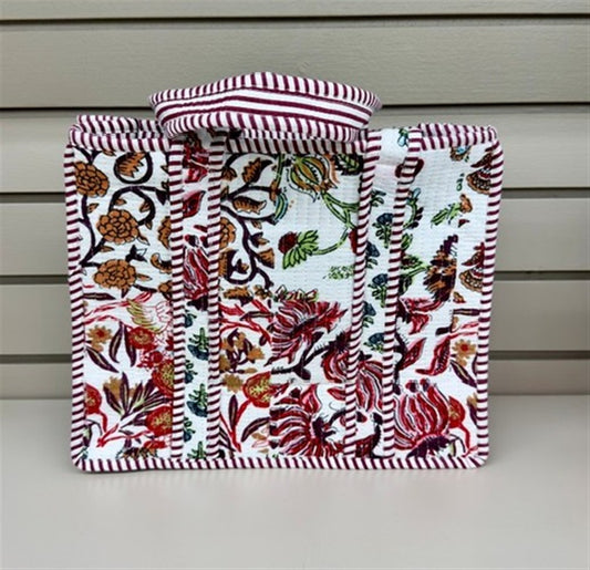 Mini Quilted Tote Bag
