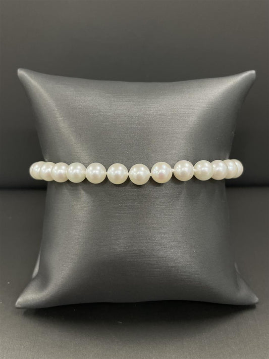 Gold Pearl Bracelet