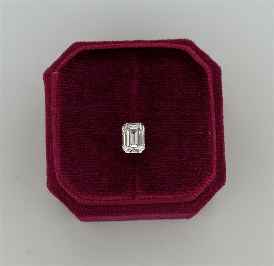 2.00 Carat Lab Grown Emerald Cut Diamond