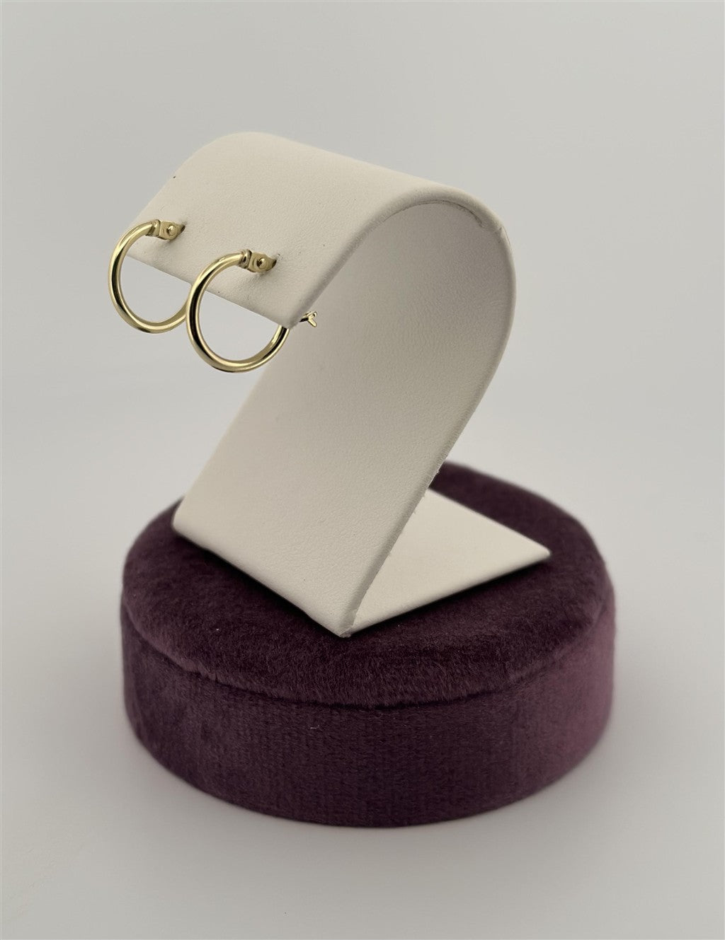 Yellow Gold Hoop Earrings