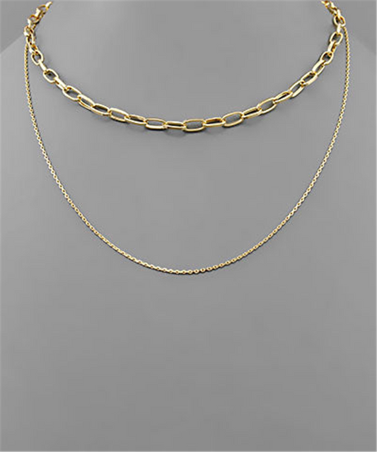 Layered Chain Necklace