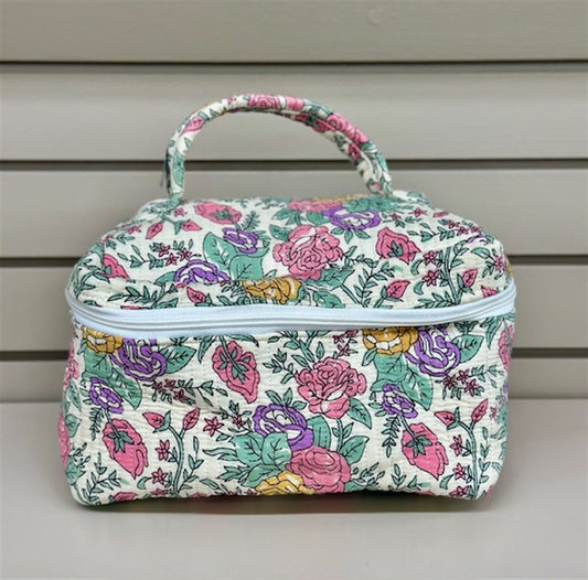 Quilted Vanity Bag