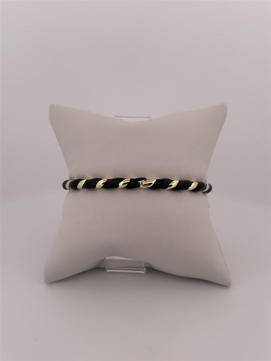 Black Cuff Bracelet