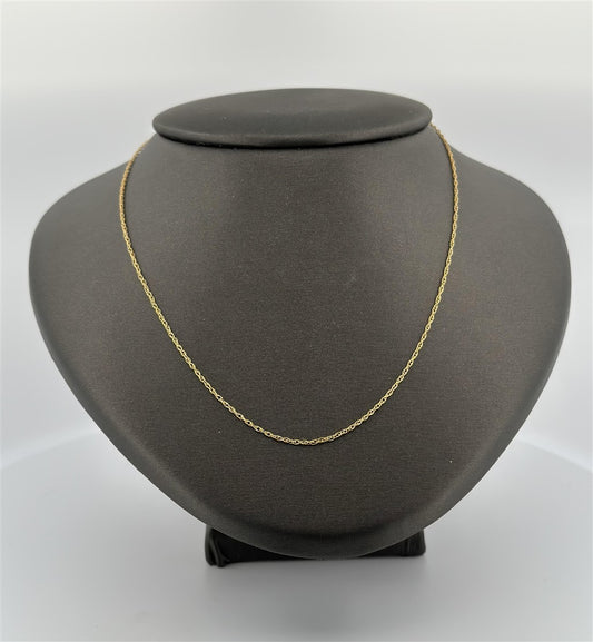Gold Filled 18" Rope Chain