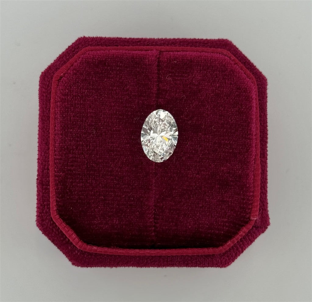 2.58 Carat Lab Grown Oval Diamond
