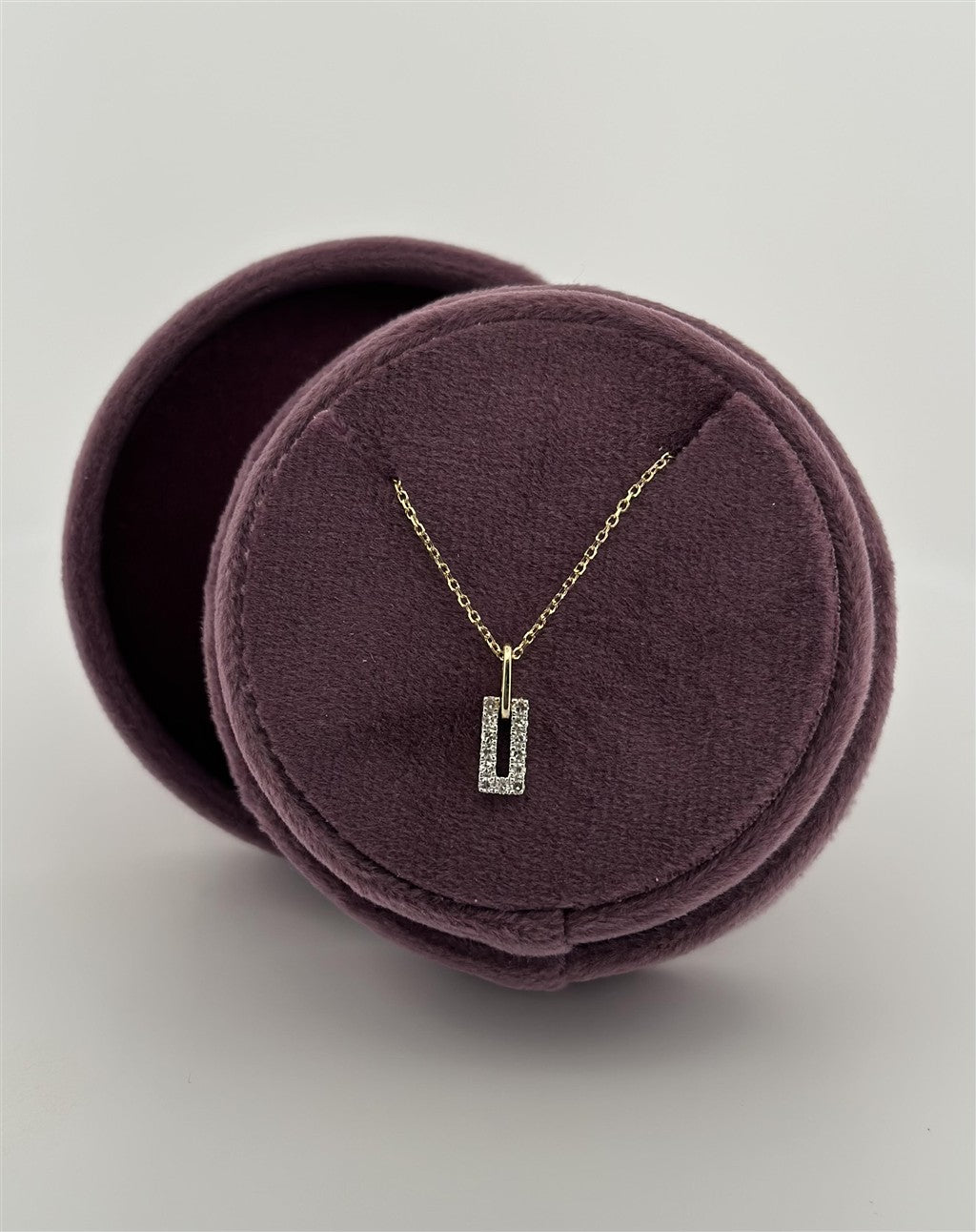 Yellow Gold Diamond Necklace