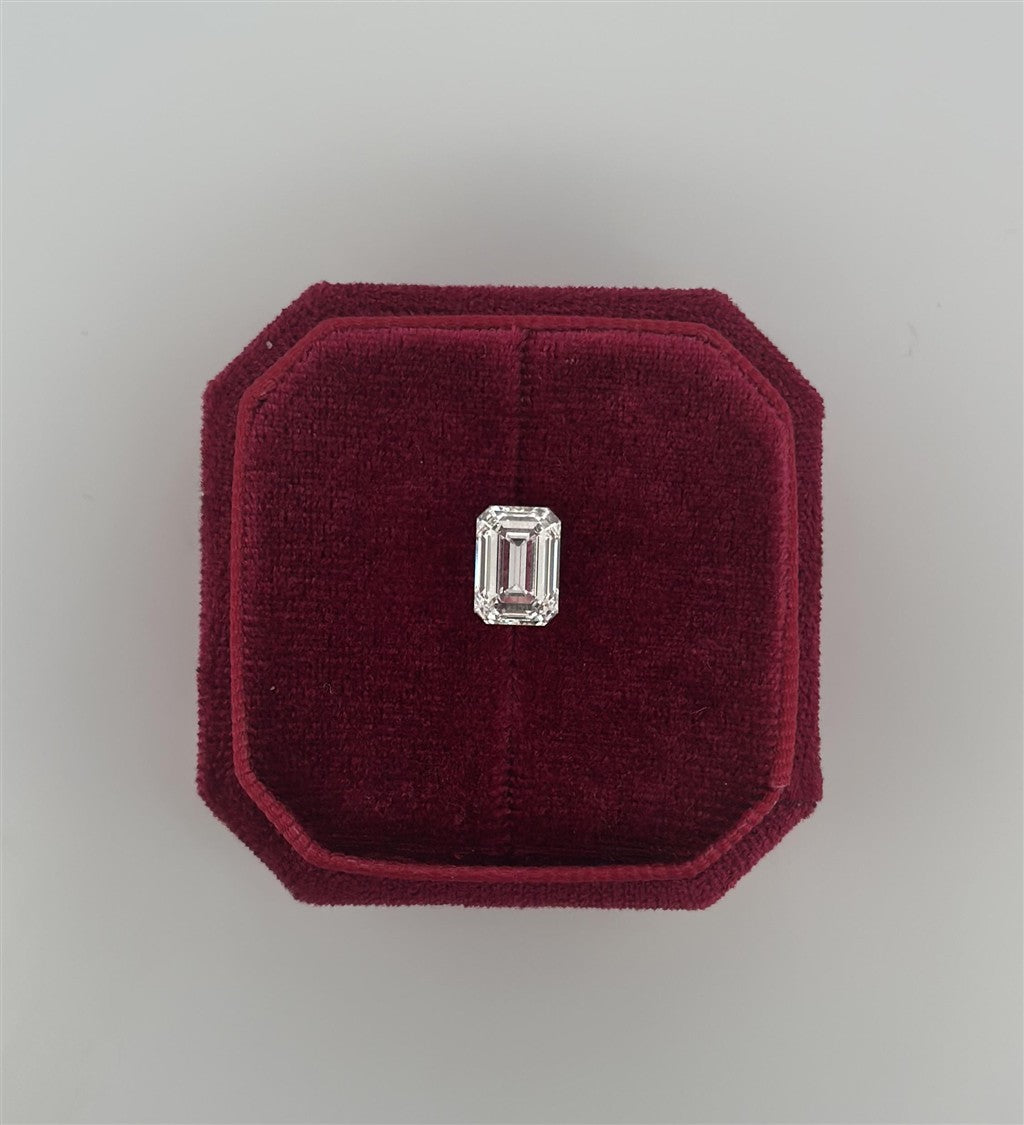 Lab Grown Emerald Cut Diamond