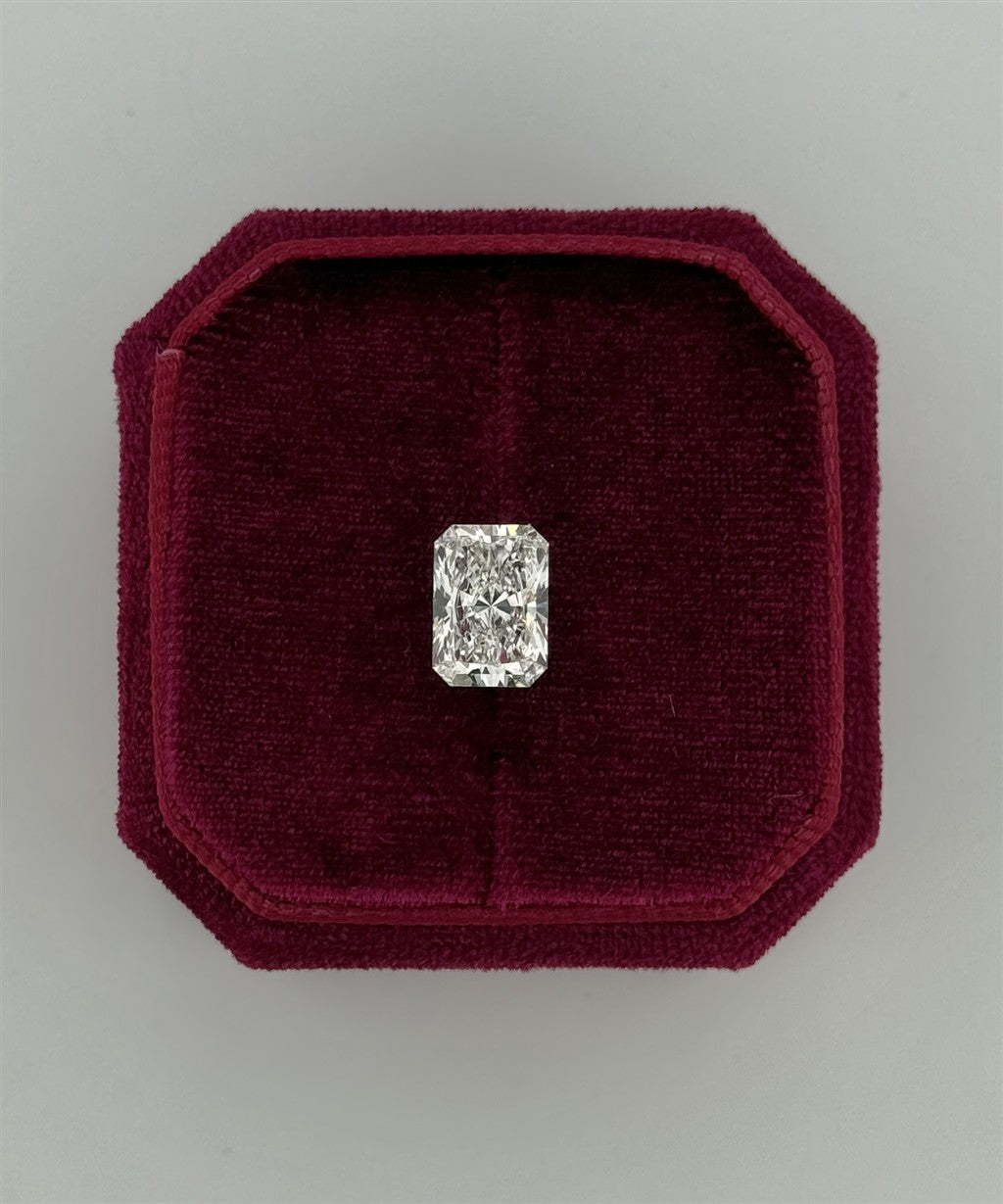 3.09 Carat Radiant Cut Lab Diamond