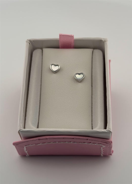 Sterling Silver Heart Earrings