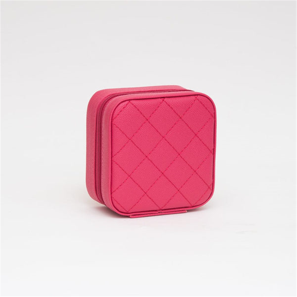 Quilted Jewelry Travel Box